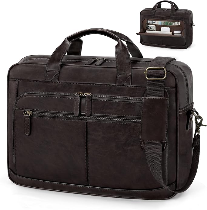 Premium Laptop Briefcase | Business Work Bag for Office & Travel - NORTHVALE