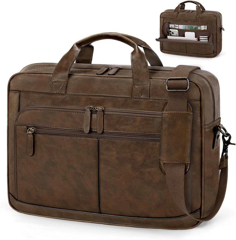 Premium Laptop Briefcase | Business Work Bag for Office & Travel - NORTHVALE