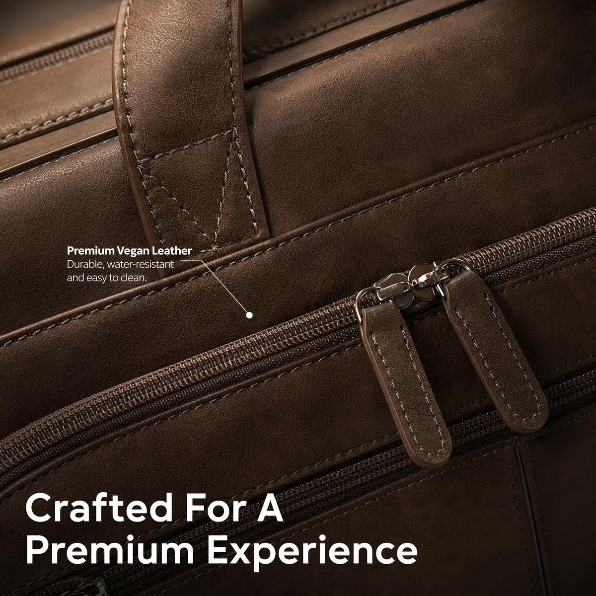 Premium Laptop Briefcase | Business Work Bag for Office & Travel - NORTHVALE